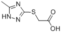 5-methyl-1H-1,2,4-triazol-s-yl)thio}-acetic acid CAS#: 64679-65-8
