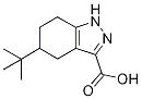 5-tert-butyl-4,5,6,7-tetrahydro-1H-indazole-3-carboxylic acid(SALTDATA: FREE) CAS#: 650603-95-5