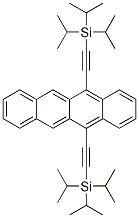 5,12-bis((triisopropylsilyl)ethynyl)tetracene CAS#: 628316-50-7
