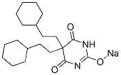 5,5-Bis(2-cyclohexylethyl)-2-sodiooxy-4,6(1H,5H)-pyrimidinedione CAS#: 66942-04-9