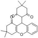5,5-DIMETHYL-2-(2,3,4,9-TETRAHYDRO-3,3-DIMETHYL-1OXO-1H-XANTHEN-9-YL)-1,3-CYCLOHEXANEDIONE CAS#: 6508-43-6