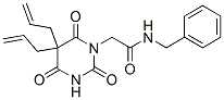 5,5-Diallyl-1-(N-benzylcarbamoylmethyl)-2,4,6(1H,3H,5H)-pyrimidinetrione CAS#: 66941-95-5
