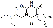 5,5-Diallyl-1-(N,N-diethylcarbamoylmethyl)-2,4,6(1H,3H,5H)-pyrimidinetrione CAS#: 66940-74-7