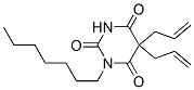 5,5-Diallyl-1-heptyl-2,4,6(1H,3H,5H)-pyrimidinetrione CAS#: 66940-75-8