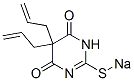 5,5-Diallyl-2-sodiothio-4,6(1H,5H)-pyrimidinedione CAS#: 64058-04-4