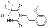 5,5-Diethyl-1-(2-methoxyphenethyl)barbituric acid CAS#: 66940-89-4