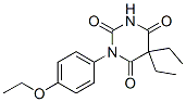 5,5-Diethyl-1-(p-ethoxyphenyl)barbituric acid CAS#: 66940-84-9