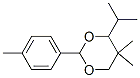 5,5-dimethyl-2-(4-methylphenyl)-4-propan-2-yl-1,3-dioxane CAS#: 61683-75-8