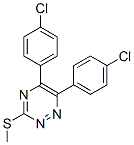 5,6-Bis(p-chlorophenyl)-3-methylthio-1,2,4-triazine CAS#: 69466-88-2