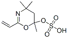 5,6-dihydro-4,4,6-trimethyl-2-vinyl-4H-1,3-oxazin-6-yl sulphate CAS#: 67874-34-4