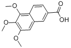 5,6,7-trimethoxy-2-naphthoic acid CAS#: 69791-81-7