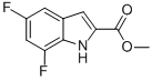 5,7-DIFLUORO-3-INDOLECARBOXYLIC ACID METHYL ESTER CAS#: 681288-42-6