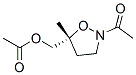 (5R)-2-Acetyl-5-methyl-5-isoxazolidinemethanol acetate CAS#: 64018-47-9