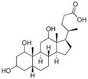 (5b)-1,3,12-trihydroxy-Cholan-24-oic acid CAS#: 63266-91-1