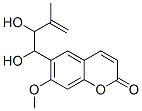 6-(1,2-Dihydroxy-3-methyl-3-butenyl)-7-methoxy-2H-1-benzopyran-2-one CAS#: 60094-90-8