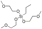 6-(2-methoxyethoxy)-6-propyl-2,5,7,10-tetraoxa-6-silaundecane CAS#: 61877-82-5
