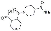 6-(4-CARBAMOYL-PIPERIDINE-1-CARBONYL)-CYCLOHEX-3-ENECARBOXYLIC ACID CAS#: 625412-94-4