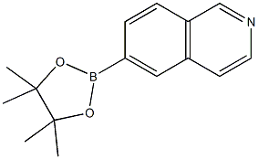 6-(4,4,5,5-tetramethyl-1,3,2-dioxaborolan-2-yl)isoquinoline CAS#: 675576-26-8