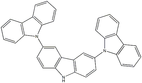 6-(9H-carbazol-9-yl)-9H-3,9'-bicarbazole CAS#: 606129-90-2