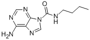 6-AMINO-N-BUTYL-9H-PURINE-9-CARBOXAMIDE CAS#: 64442-32-6