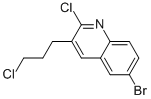 6-BROMO-2-CHLORO-3-(3-CHLORO-PROPYL)-QUINOLINE CAS#: 612494-85-6