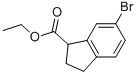 6-BROMO-2,3-DIHYDRO-1H-INDENE-1-CARBOXYLIC ACID ETHYL ESTER CAS#: 61346-40-5