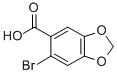 6-BROMO-3,4-METHYLENEDIOXYBENZOIC ACID CAS#: 60546-62-5