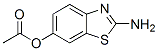 6-Benzothiazolol,2-amino-,acetate(ester)(9CI) CAS#: 67617-81-6