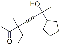 6-Cyclopentyl-6-hydroxy-3-methyl-3-isopropyl-4-heptyn-2-one CAS#: 63922-47-4