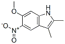 6-Methoxy-2,3-dimethyl-5-nitro-1H-indole CAS#: 68289-70-3