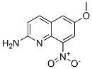 6-Methoxy-8-nitro-2-quinolinamine CAS#: 64992-74-1