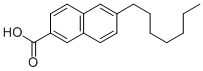 6-N-HEPTYLNAPHTHALENE-2-CARBOXYLIC ACID CAS#: 66473-01-6