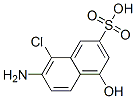 6-amino-5-chloro-1-naphthol-3-sulfonic acid CAS#: 6361-45-1