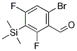 6-broMo-2,4-difluoro-3-(triMethylsilyl)benzaldehyde CAS#: 651326-71-5