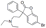 6-bromo-3-(2-diethylaminoethyl)-3-phenyl-benzofuran-2-one CAS#: 6302-80-3
