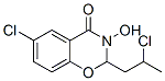 6-chloro-2-(2-chloropropyl)-2,3-dihydro-3-hydroxy-4H-1,3-benzoxazin-4-one CAS#: 63482-60-0