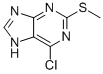6-chloro-2-(methylthio)-7H-purine CAS#: 66191-23-9