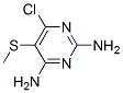 6-chloro-5-methylsulfanyl-pyrimidine-2,4-diamine CAS#: 68925-41-7