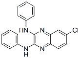 6-chloro-N,N'-diphenylquinoxaline-2,3-diamine CAS#: 68413-85-4