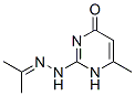 6-methyl-2-(2-propan-2-ylidenehydrazinyl)-1H-pyrimidin-4-one CAS#: 66680-04-4