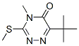 6-tert-butyl-4-methyl-3-(methylthio)-1,2,4-triazin-5(4H)-one CAS#: 62036-60-6