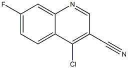 4-CHLORO-7-FLUORO-QUINOLINE-3-CARBONITRILE CAS#: 622369-70-4