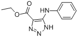 5-(Phenylamino)-1H-1,2,3-triazole-4-carboxylic acid ethylester CAS#: 62469-98-1