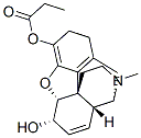 4,5α-Epoxy-17-methylmorphinan-3,6α-diol 3-propanoate CAS#: 66641-11-0