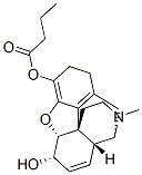 4,5α-Epoxy-17-methylmorphinan-3,6α-diol 3-butanoate CAS#: 66641-14-3