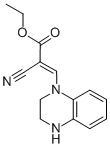 α-Cyano-3,4-dihydro-1(2H)-quinoxalineacrylic acid ethyl ester CAS#: 6687-89-4