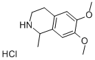 6,7-DIMETHOXY-1-METHYL-1,2,3,4-TETRAHYDROISOQUINOLINE HYDROCHLORIDE, 99 CAS#: 63283-42-1