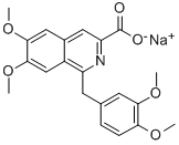 6,7-Dimethoxy-1-veratryl-3-isoquinolinecarboxylic acid sodium salt CAS#: 63905-64-6