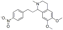 6,7-Dimethoxy-2-methyl-1-(4-nitrophenethyl)-1,2,3,4-tetrahydroisoquinoline CAS#: 63937-57-5
