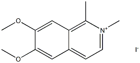6,7-diMethoxy-1,2-diMethylisoquinoliniuM iodide CAS#: 6075-61-2